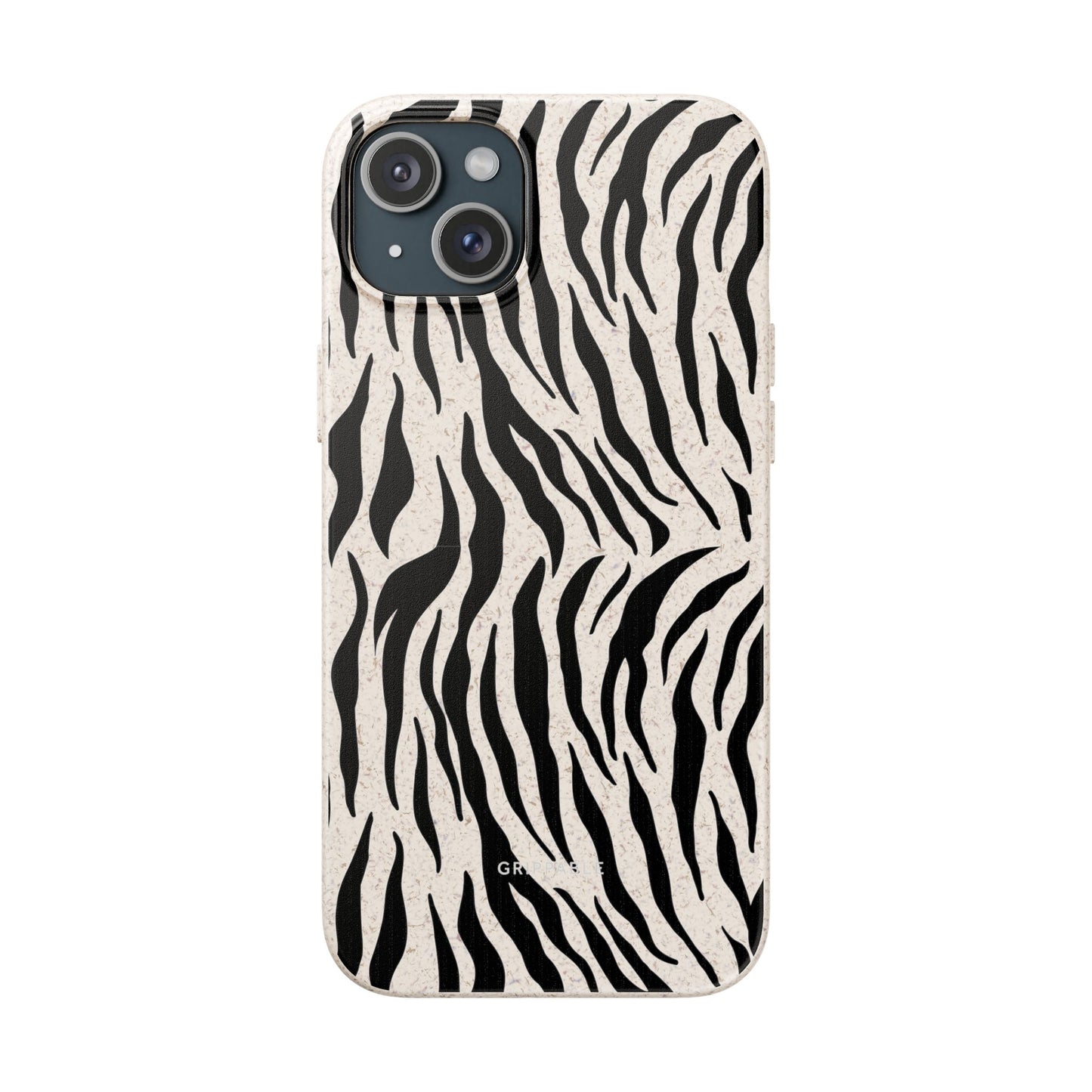 White Tiger Print Biodegradable Mobile Phone Case Magsafe