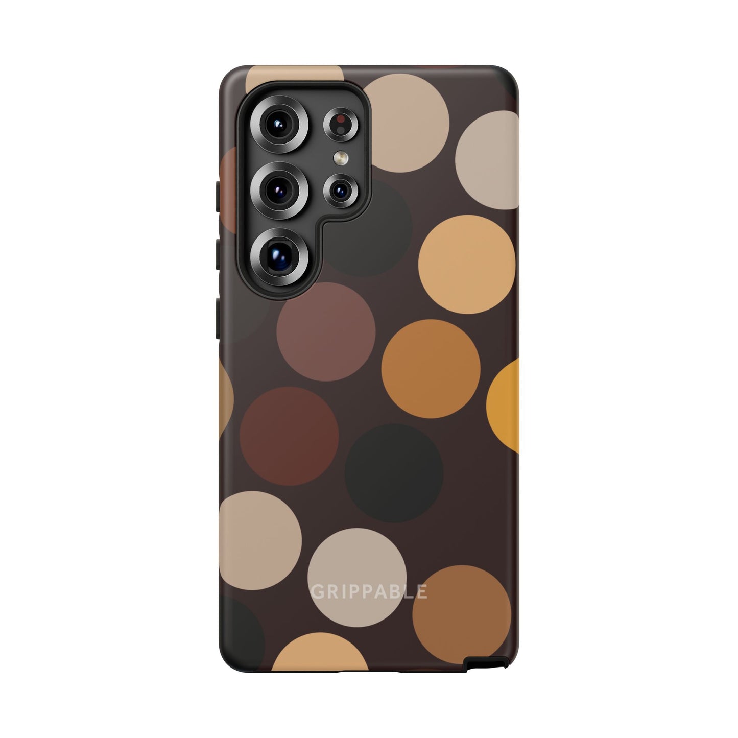 Polka Choc Tough Mobile Phone Case