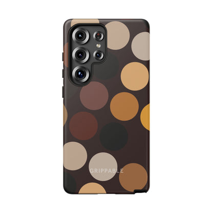Polka Choc Tough Mobile Phone Case