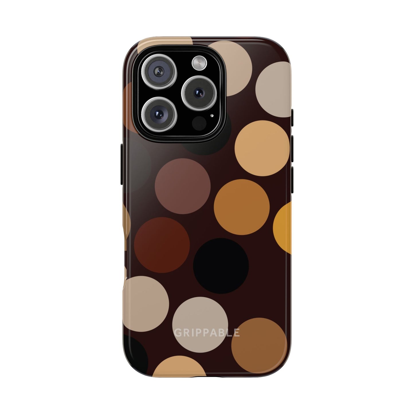 Polka Choc Tough Mobile Phone Case