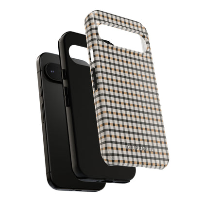 Autumn Gingham Tough Mobile Phone Case