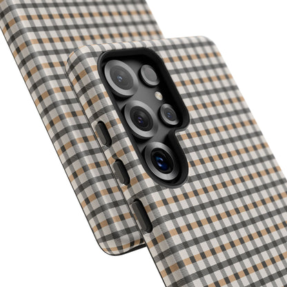 Autumn Gingham Tough Mobile Phone Case