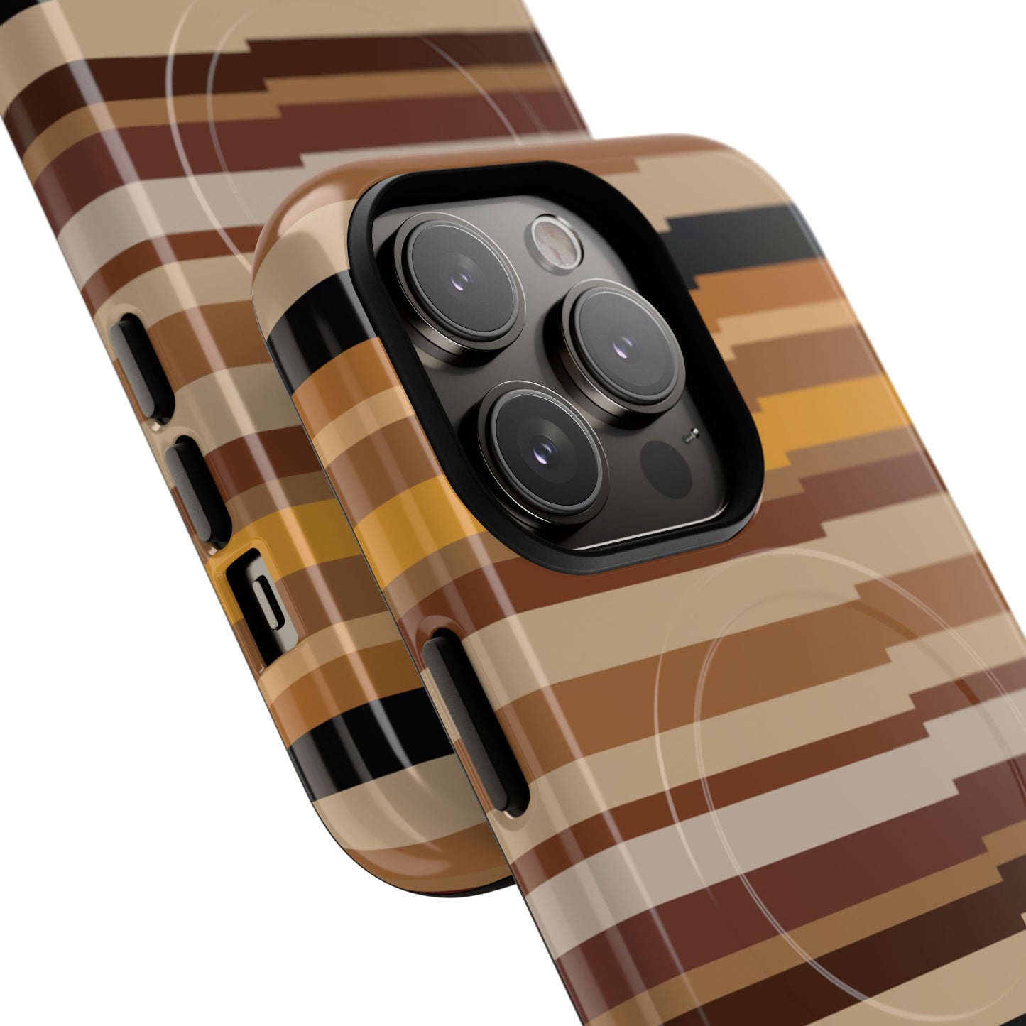Horizontal Stripe tough, magnetic MagSafe® phone case