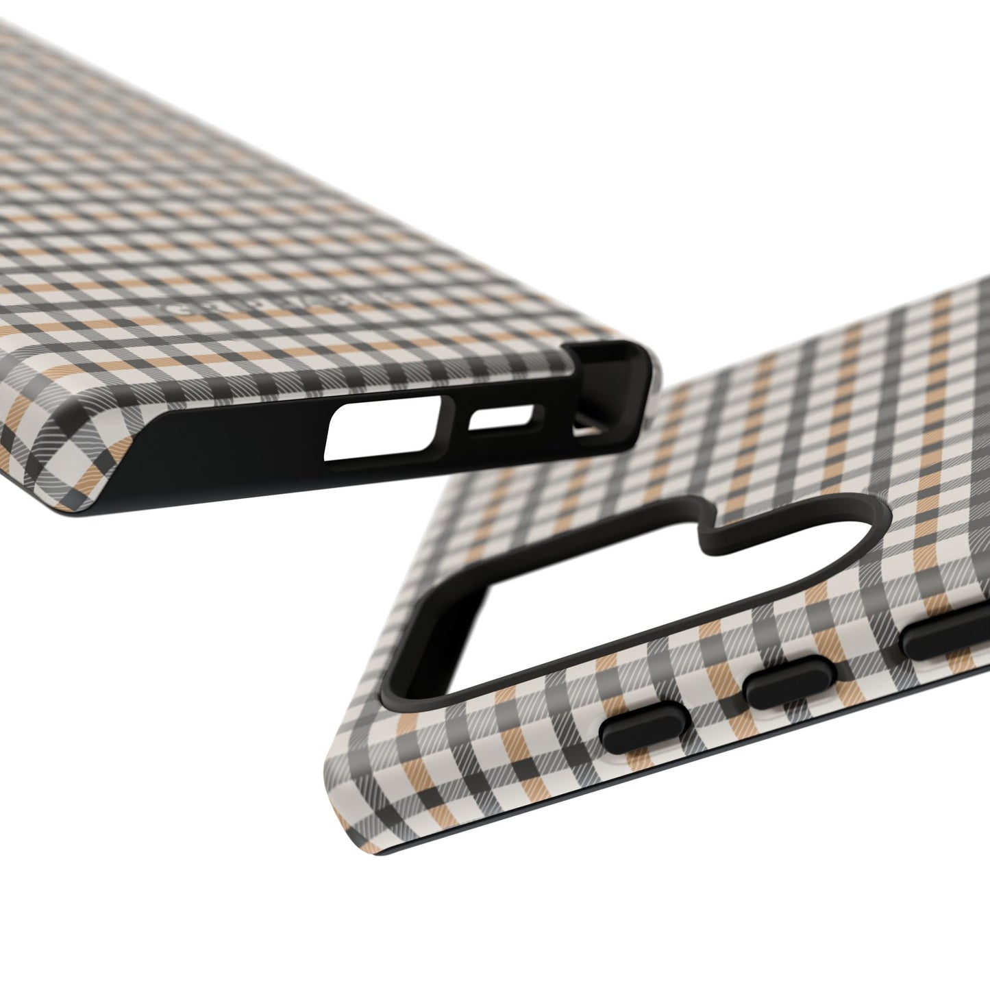 Autumn Gingham Tough Mobile Phone Case
