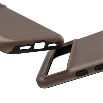 Suede Effect Chocolate | Tough