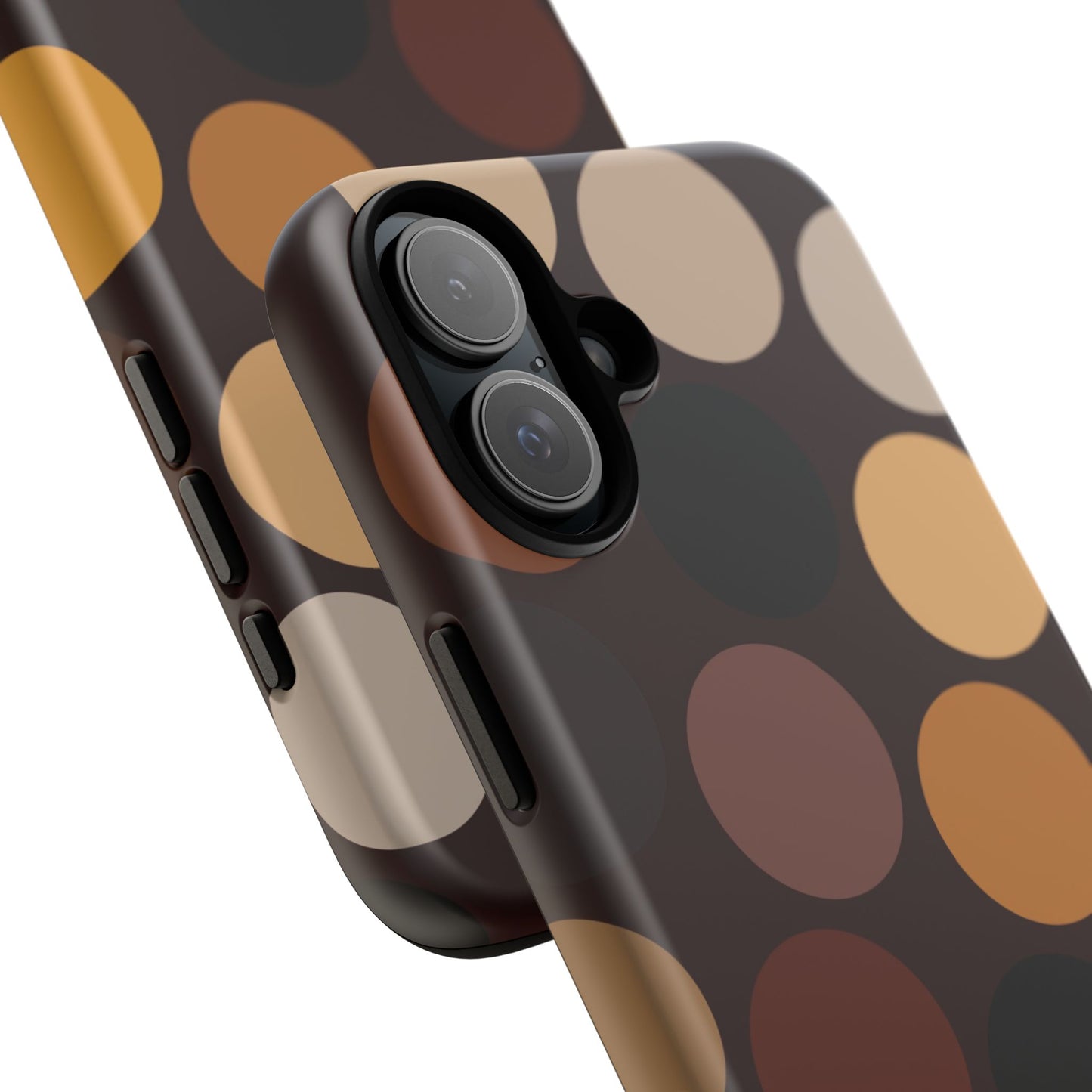 Polka Choc Tough Mobile Phone Case