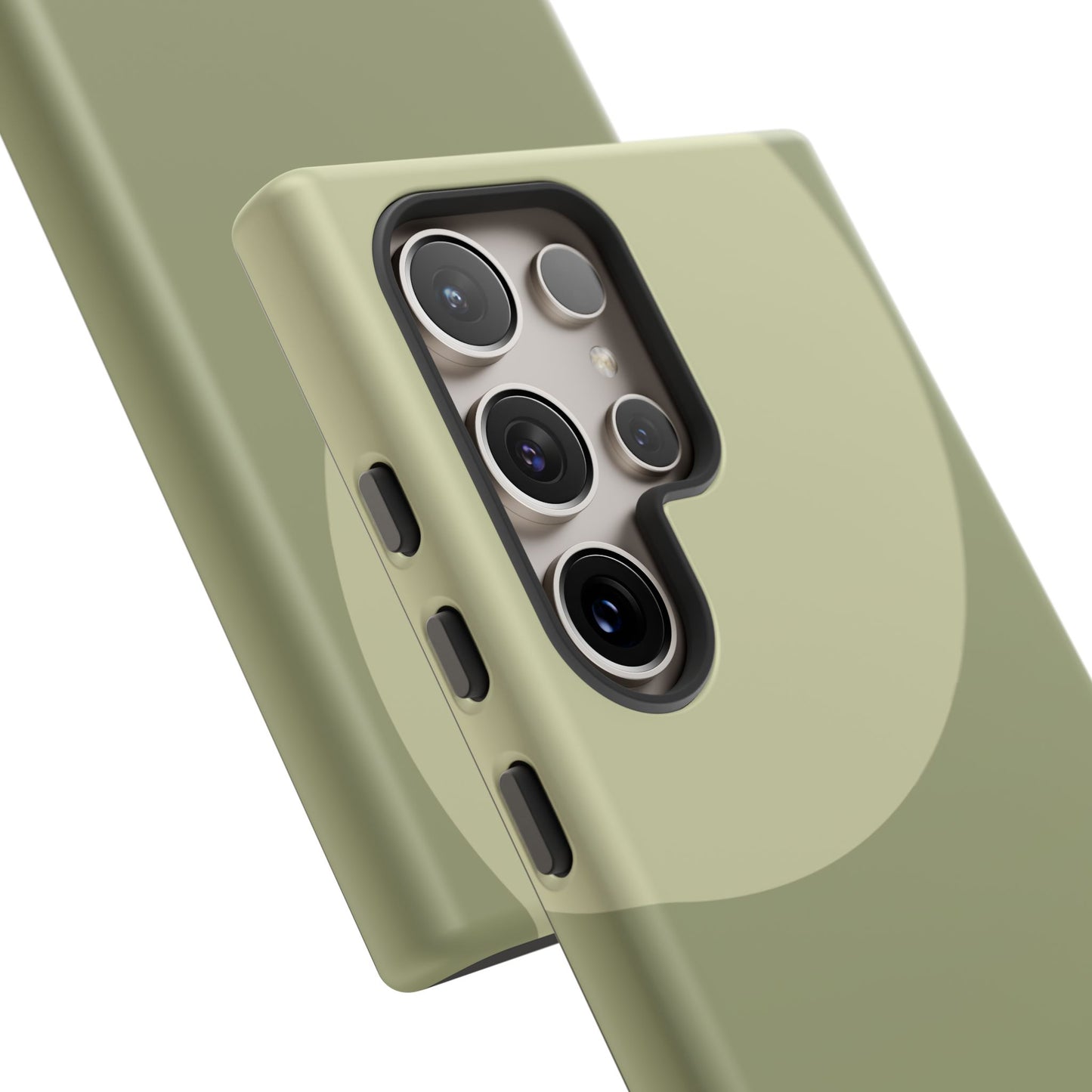 Green on Green Tough Mobile Phone Case