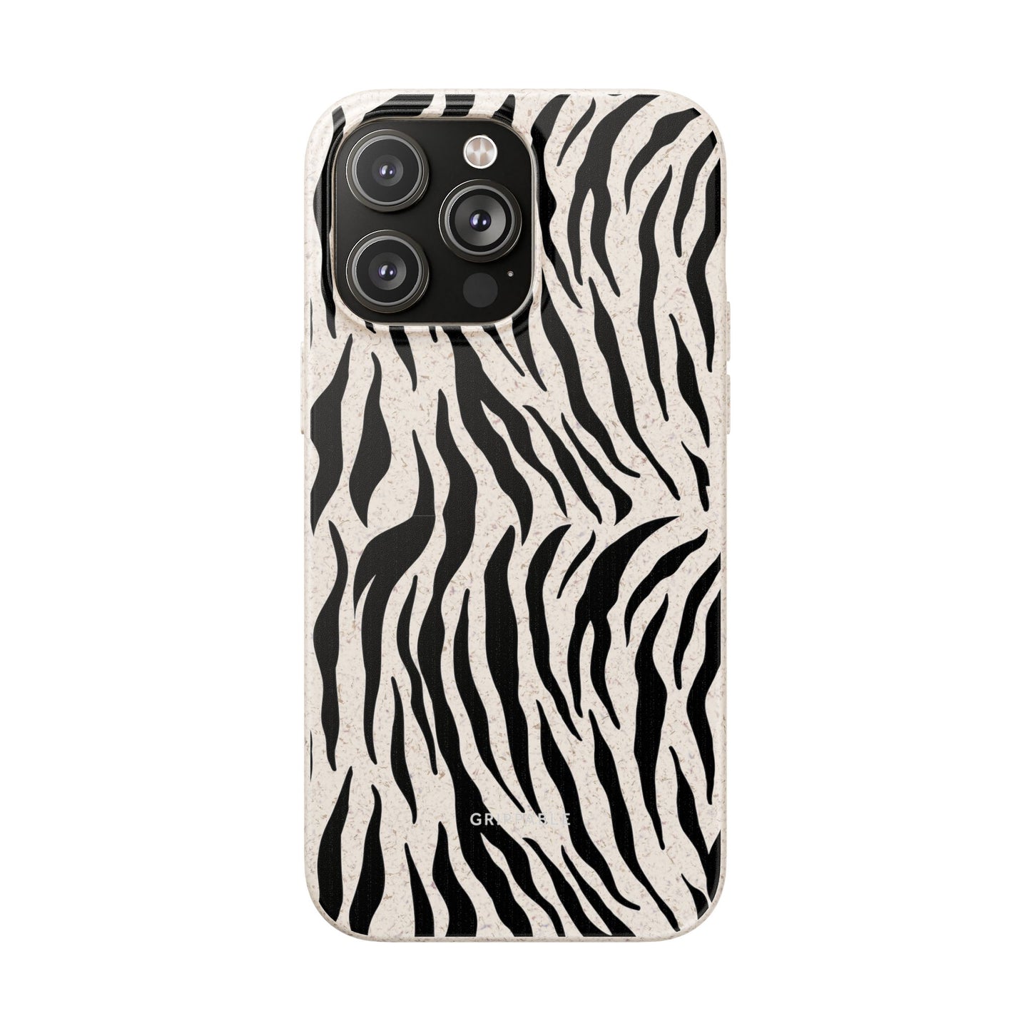 White Tiger Print Biodegradable Mobile Phone Case Magsafe