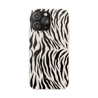 White Tiger Print Biodegradable Mobile Phone Case Magsafe