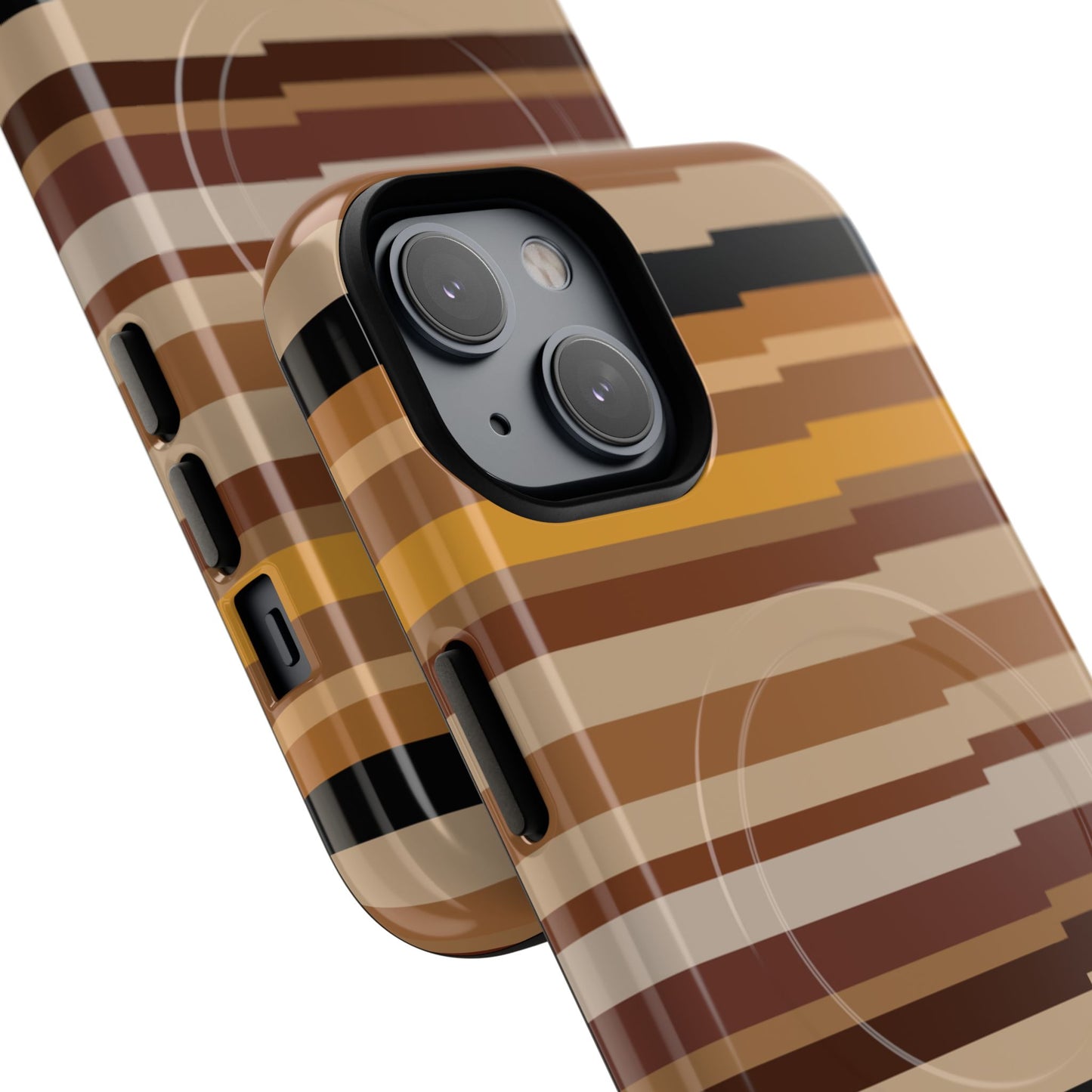 Horizontal Stripe tough, magnetic MagSafe® phone case