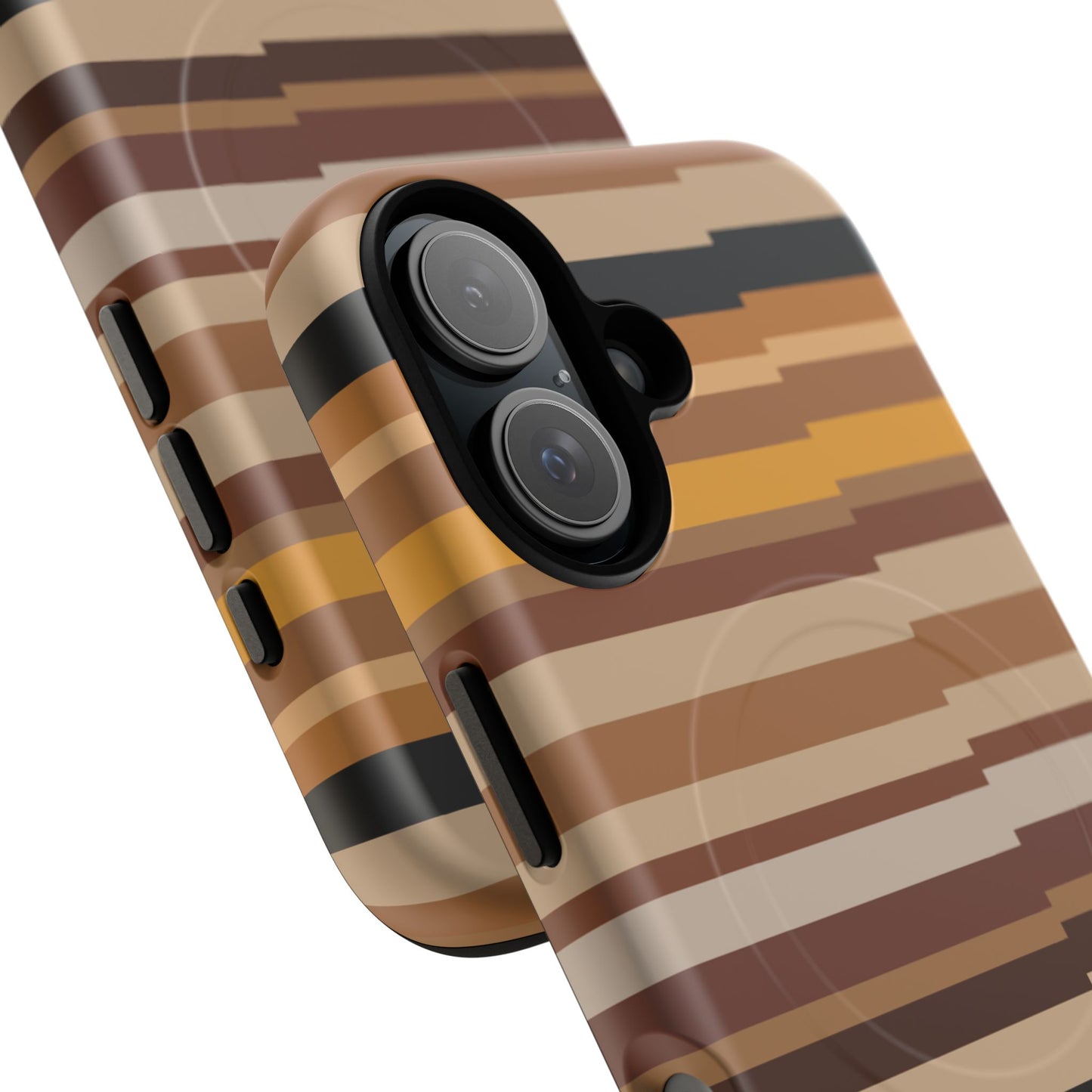 Horizontal Stripe tough, magnetic MagSafe® phone case