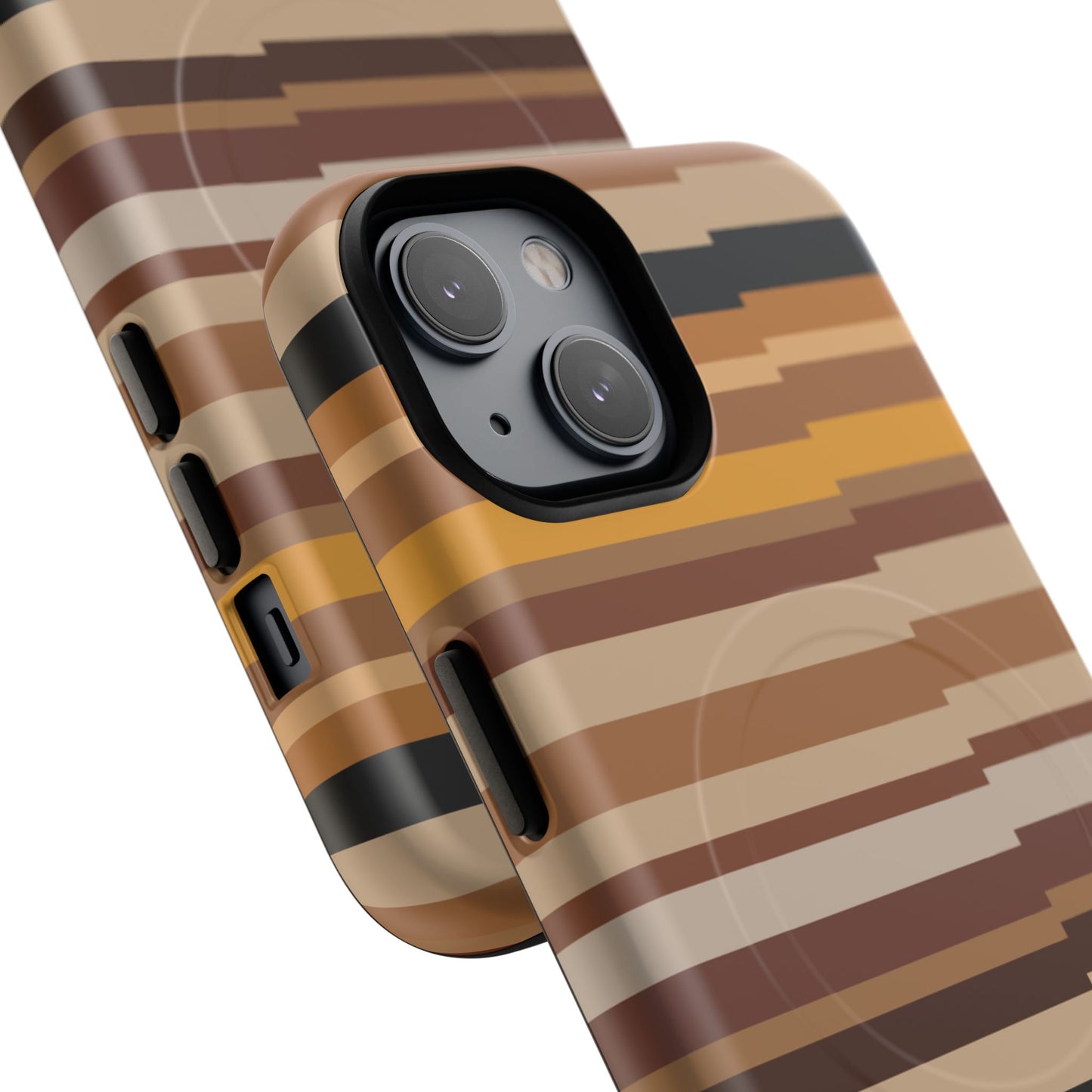 Horizontal Stripe tough, magnetic MagSafe® phone case