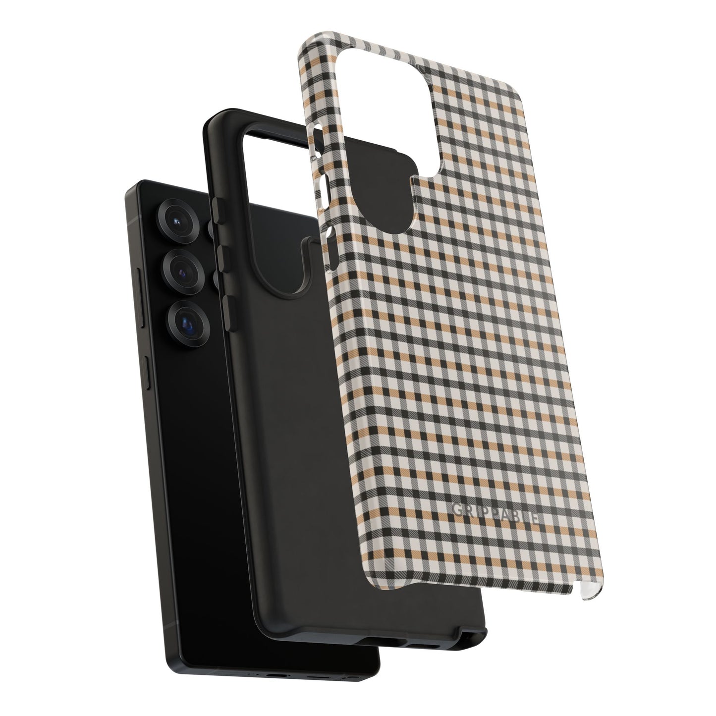 Autumn Gingham Tough Mobile Phone Case