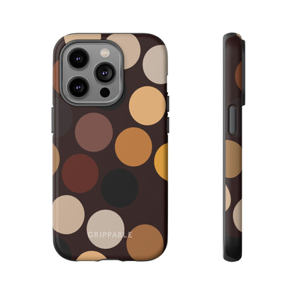 Polka Choc Tough Mobile Phone Case