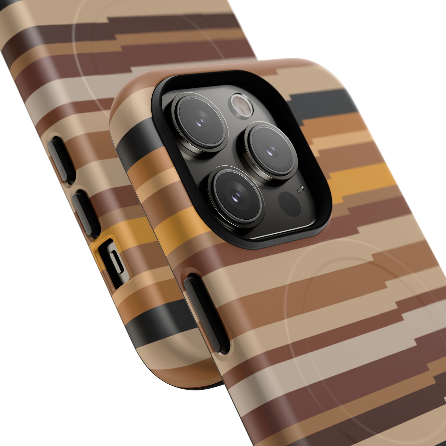 Horizontal Stripe tough, magnetic MagSafe® phone case
