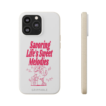 "Savoring Life's Sweet Melodies" | Biodegradable