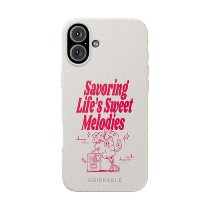 "Savoring Life's Sweet Melodies" | Biodegradable