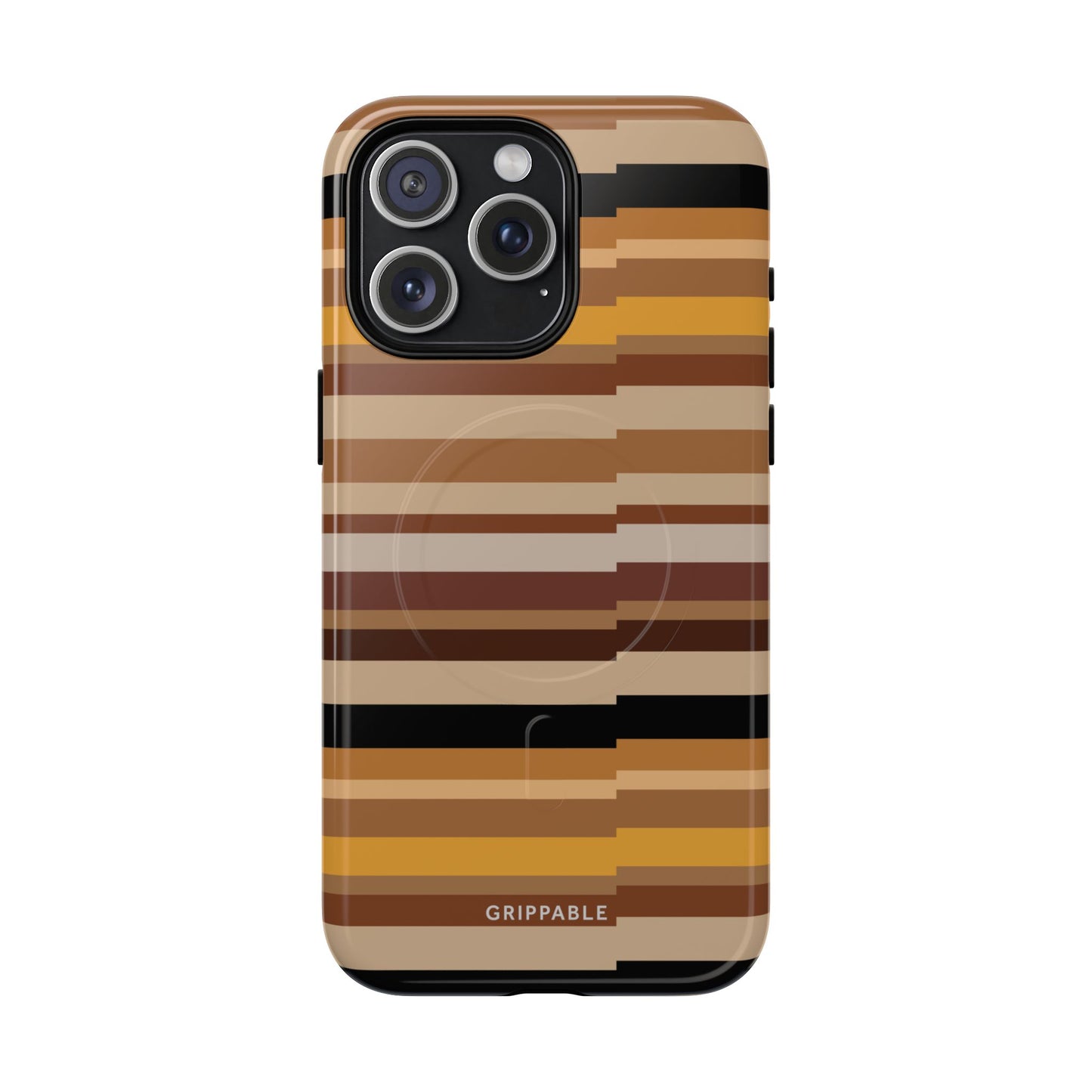 Horizontal Stripe tough, magnetic MagSafe® phone case