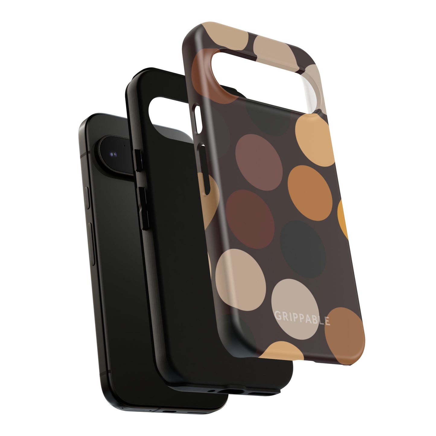 Polka Choc Tough Mobile Phone Case