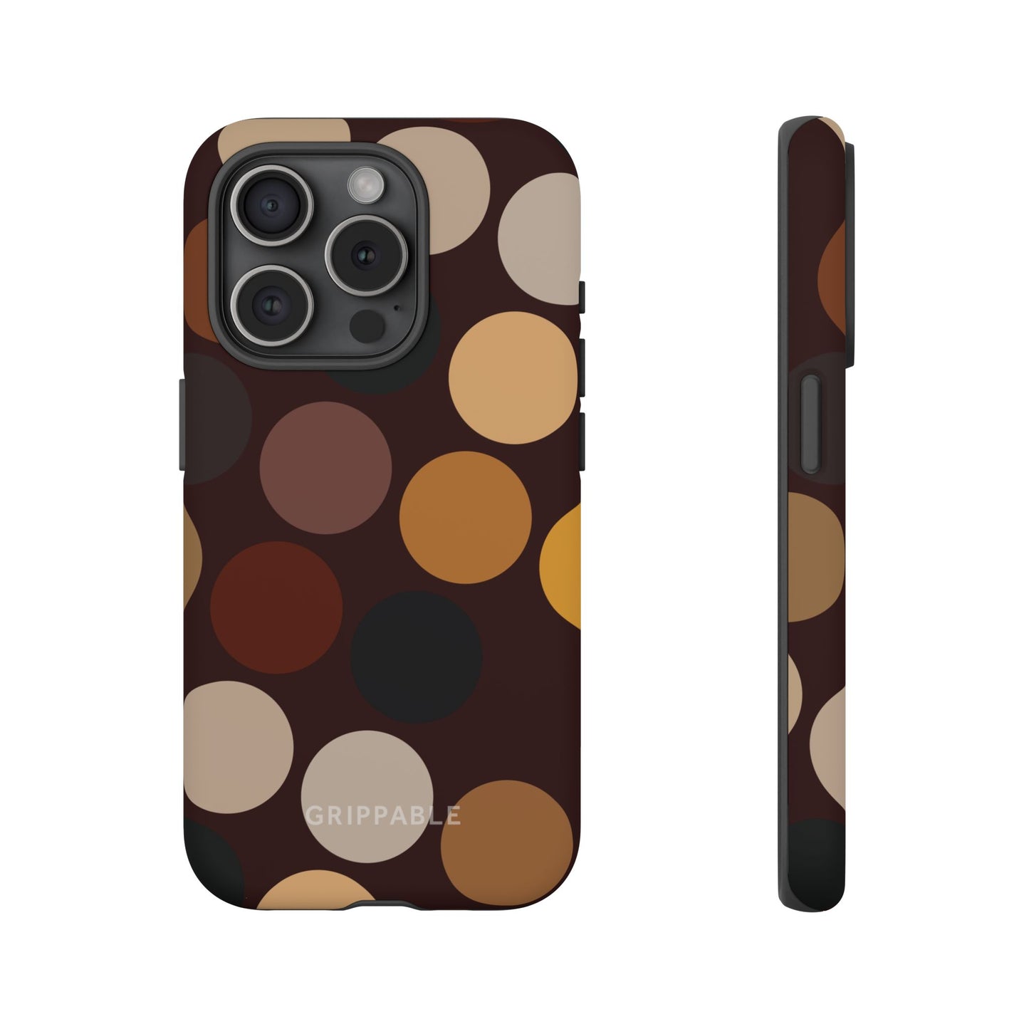 Polka Choc Tough Mobile Phone Case