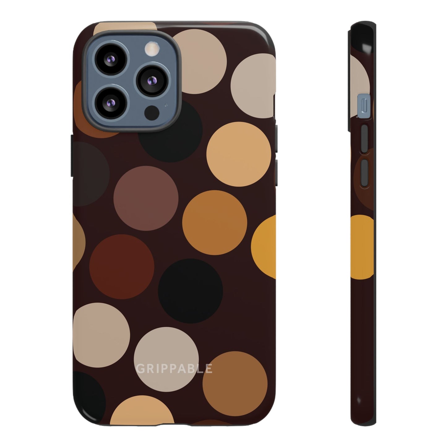 Polka Choc Tough Mobile Phone Case