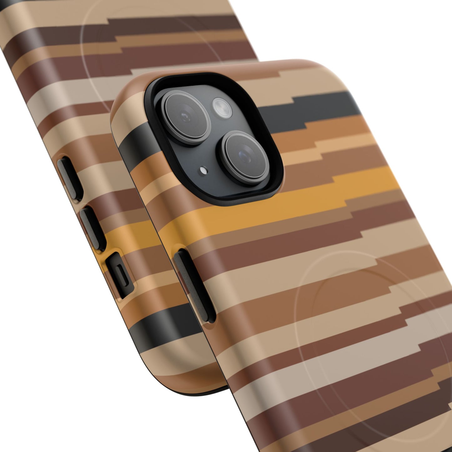 Horizontal Stripe tough, magnetic MagSafe® phone case
