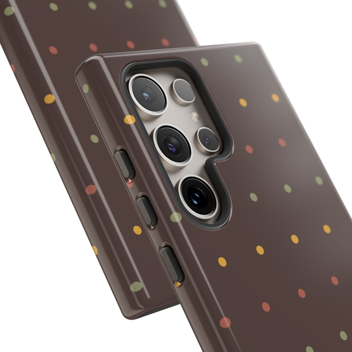 Tiny Dots Pattern Tough Mobile Phone Case
