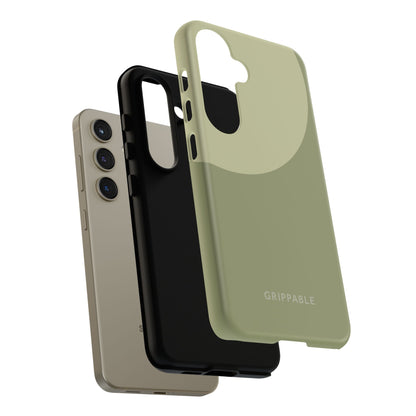 Green on Green Tough Mobile Phone Case