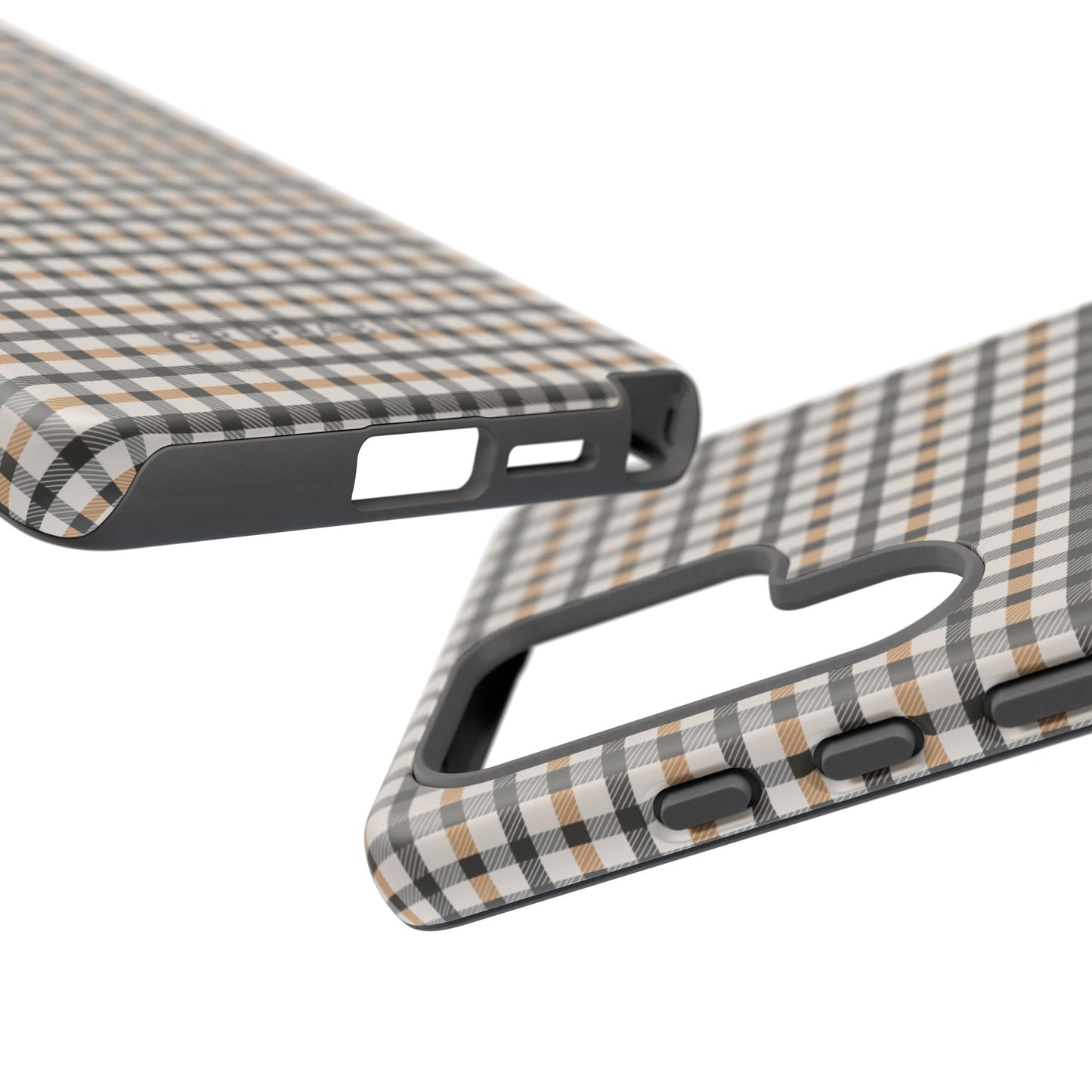 Autumn Gingham Tough Mobile Phone Case
