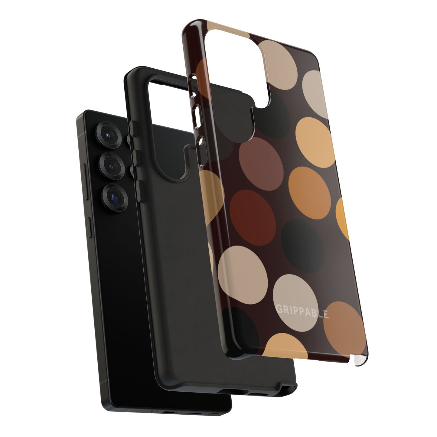 Polka Choc Tough Mobile Phone Case