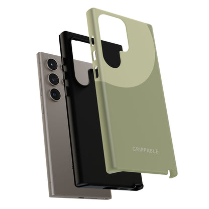 Green on Green Tough Mobile Phone Case