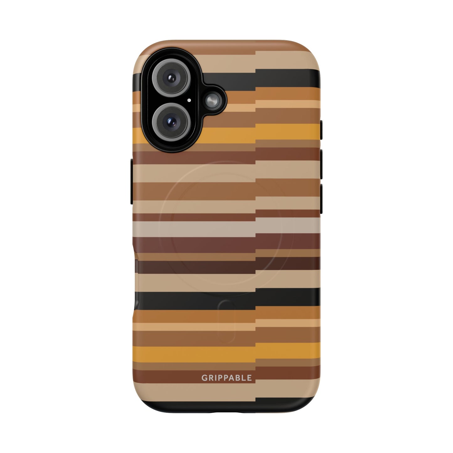 Horizontal Stripe tough, magnetic MagSafe® phone case