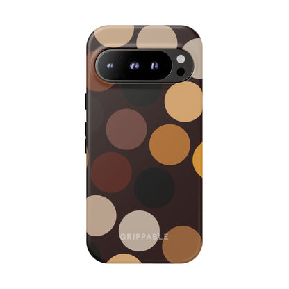 Polka Choc Tough Mobile Phone Case