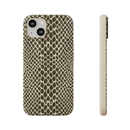 Snake Skin Print Biodegradable Mobile Phone Case Magsafe