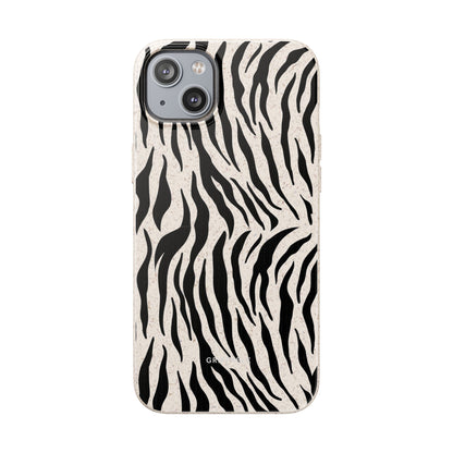 White Tiger Print Biodegradable Mobile Phone Case Magsafe
