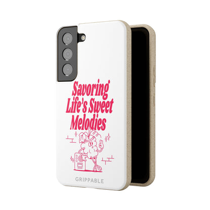 "Savoring Life's Sweet Melodies" | Biodegradable