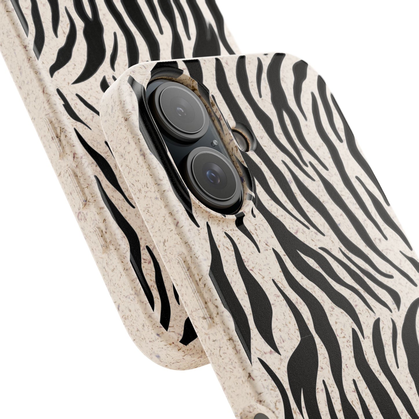 White Tiger Print Biodegradable Mobile Phone Case Magsafe