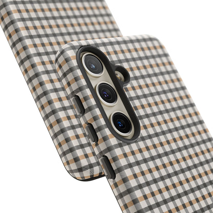 Autumn Gingham Tough Mobile Phone Case
