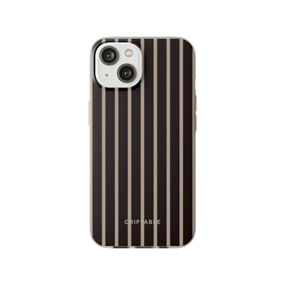 Gateaux Pinstripe Clear Mobile Phone Case
