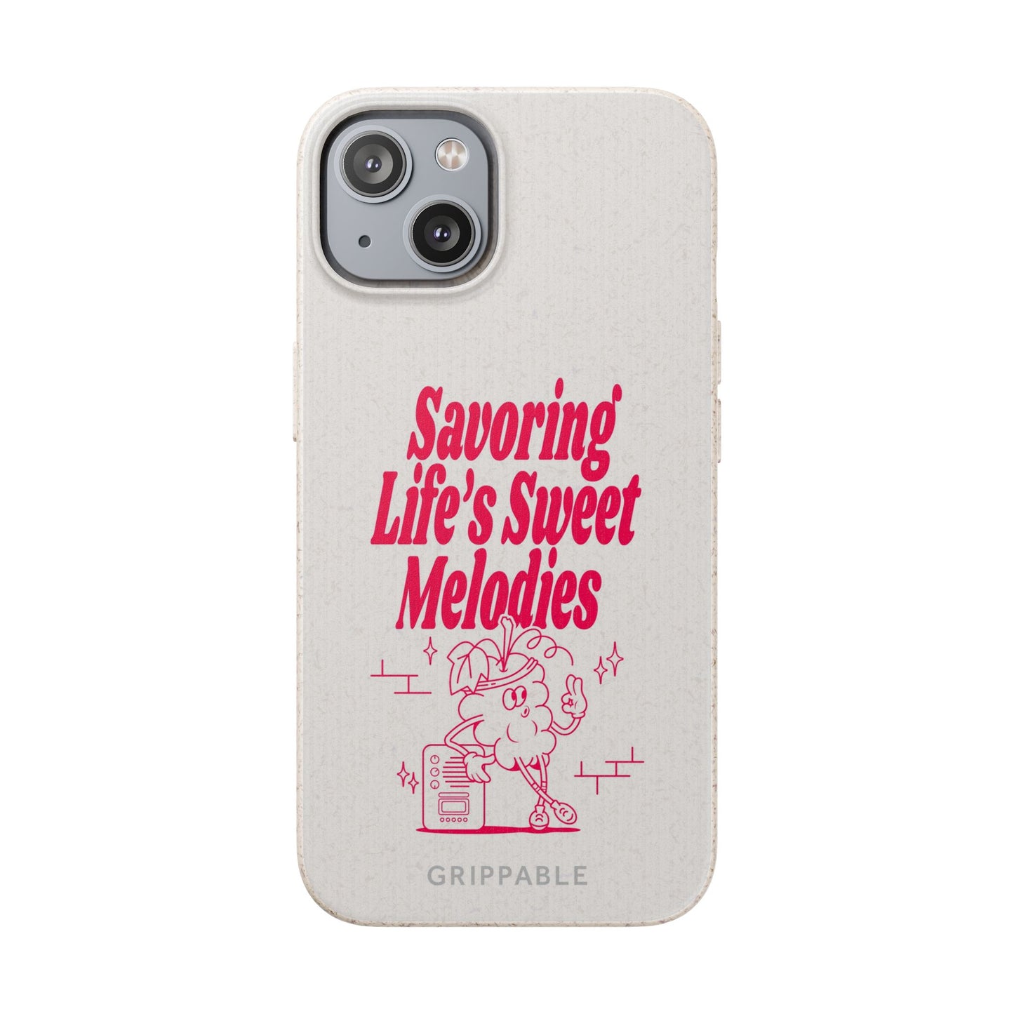 "Savoring Life's Sweet Melodies" | Biodegradable