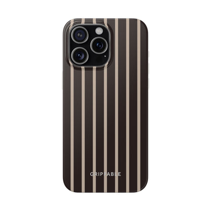 Gateaux Pinstripe Clear Mobile Phone Case